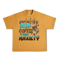 Peanut Butter fueled by iced coffee and anxiety Urban Heavy Tee - NancyCooperArtShop