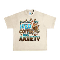 Sandshell fueled by iced coffee and anxiety Urban Heavy Tee - NancyCooperArtShop