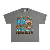 Tornado fueled by iced coffee and anxiety Urban Heavy Tee - NancyCooperArtShop