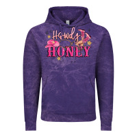Cloud Purple howdy honey Vintage Hoodie - MaliasSmallBusiness