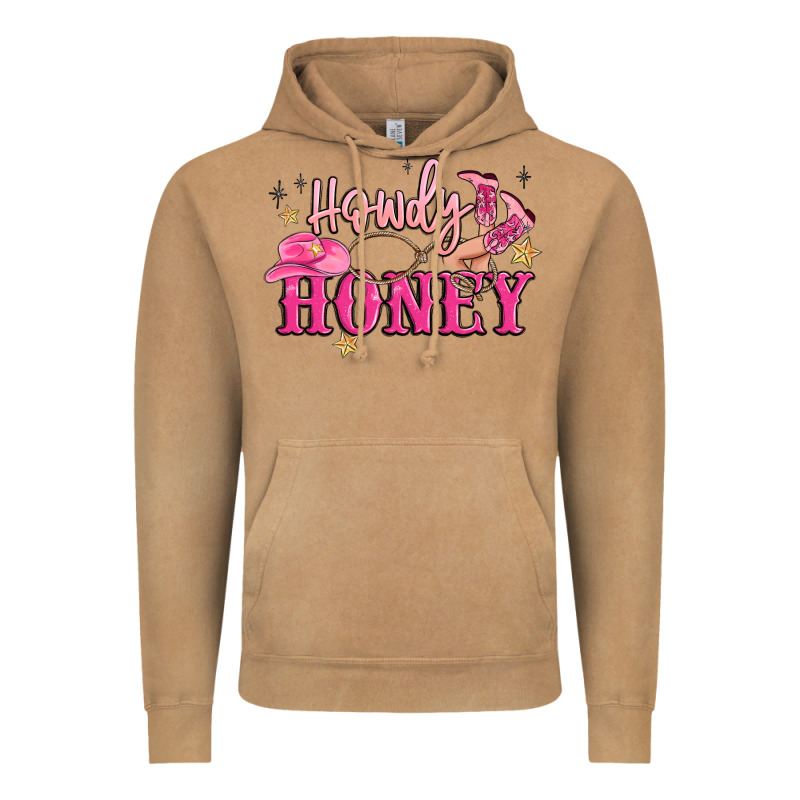 Howdy Honey Vintage Hoodie by MaliasSmallBusiness | Teevron
