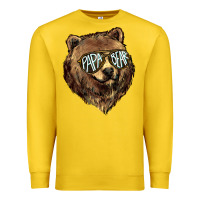 Lemon Papa Bear Premium Sweatshirt - HowdyJamesFarm
