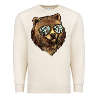 Sandshell Papa Bear Premium Sweatshirt - HowdyJamesFarm