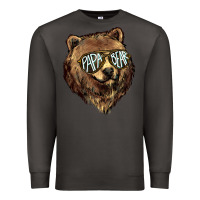Smoke Papa Bear Premium Sweatshirt - HowdyJamesFarm
