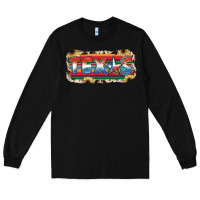 Black Texas Long Sleeve Tee - JahusDesignShop