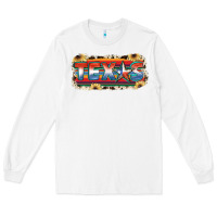 White Texas Long Sleeve Tee - JahusDesignShop