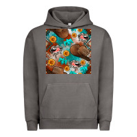 Pigment Tornado western cowboy hat seamless pattern Urban Hoodie - BundleAndBundleShop