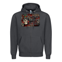 Smoke I'm so freaking merry skeleton messy bun Zipper Hoodie - NancyCooperArtShop