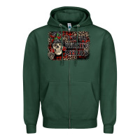 Sports Green I'm so freaking merry skeleton messy bun Zipper Hoodie - NancyCooperArtShop