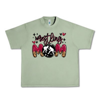 Oil Green wrestling mom Urban Heavy Tee - MaliasSmallBusiness