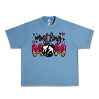 Pebble Blue wrestling mom Urban Heavy Tee - MaliasSmallBusiness