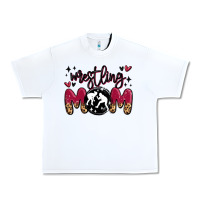 White wrestling mom Urban Heavy Tee - MaliasSmallBusiness
