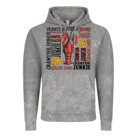 Cloud Rock crawfish junkie Vintage Hoodie - MaliasSmallBusiness