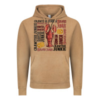 Vintage Camel crawfish junkie Vintage Hoodie - MaliasSmallBusiness
