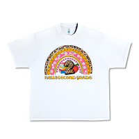 White back to school rainbow hello second grade Urban Heavy Tee - AdoDesignShop