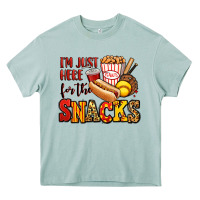Arona i'm just here for the snacks softball Heavy Core Tee - Jasminsmagicworld