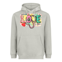 Moon Dust love nursing leopard background Heavyweight Hoodie - CowGirlArtShop