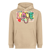 Mushroom love nursing leopard background Heavyweight Hoodie - CowGirlArtShop