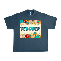 Midnight Navy teacher Urban Heavy Tee - MaliasSmallBusiness