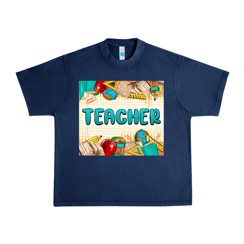 Teacher Urban Heavy Tee by MaliasSmallBusiness | Teevron