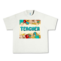 Pistachio teacher Urban Heavy Tee - MaliasSmallBusiness