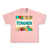Salmon teacher Urban Heavy Tee - MaliasSmallBusiness