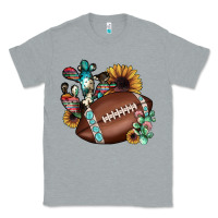 Heather Grey football cactus sunflower Classic Tee - JahusDesignShop