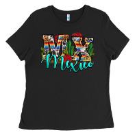 Black MX Mexico Ladies Tee - RanaPortraitStore