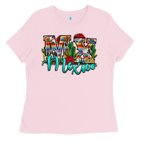 Bubblegum Pink MX Mexico Ladies Tee - RanaPortraitStore