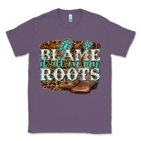 Lavender blame it all on my roots Classic Tee - NancyCooperArtShop