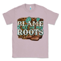 Lilac blame it all on my roots Classic Tee - NancyCooperArtShop