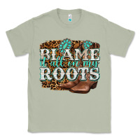 Matcha blame it all on my roots Classic Tee - NancyCooperArtShop