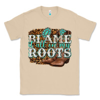 Mushroom blame it all on my roots Classic Tee - NancyCooperArtShop