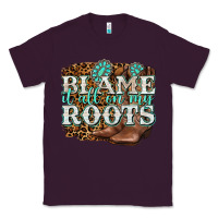 Plum blame it all on my roots Classic Tee - NancyCooperArtShop