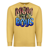 Mom Of Boys Mother's Day Premium Sweatshirt | Teevron