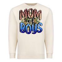 Sandshell Mom of Boys Mother's Day Premium Sweatshirt - CowGirlArtShop