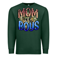 Sports Green Mom of Boys Mother's Day Premium Sweatshirt - CowGirlArtShop