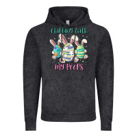 Vintage Black chilling with my peeps Vintage Hoodie - MaliasSmallBusiness