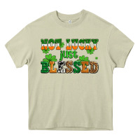 Mossy not lucky just blessed Heavy Core Tee - AdoDesignShop