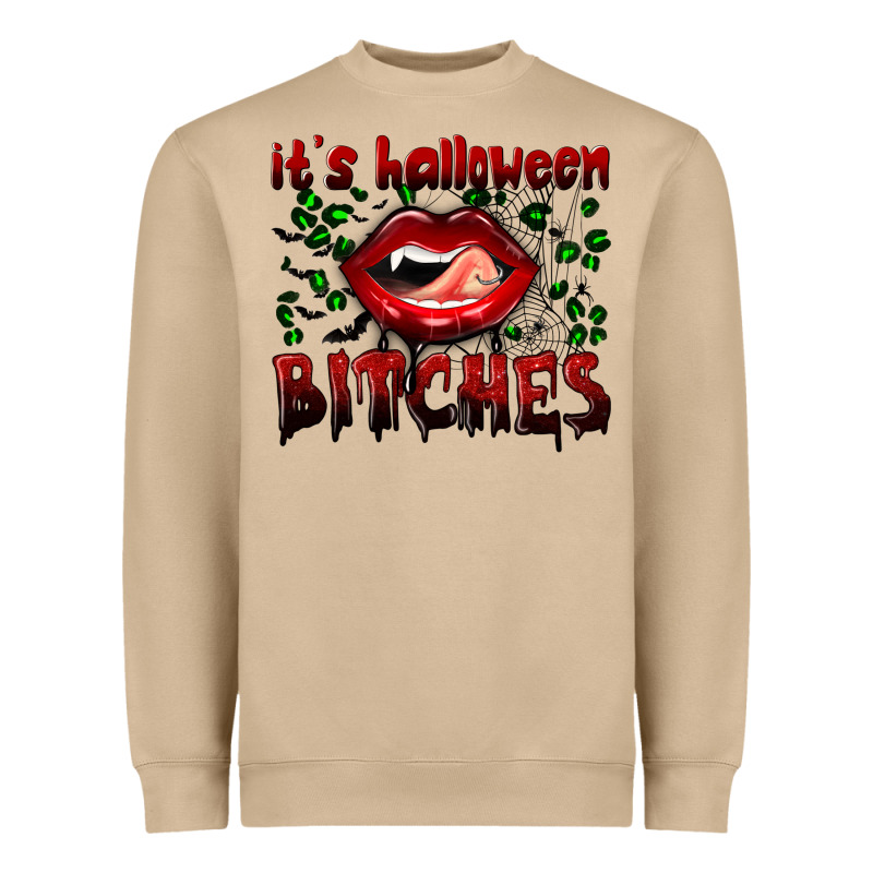 It's Halloween Bitches Heavyweight Sweatshirt by BundleAndBundleShop | Teevron