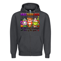 Smoke hallothanksmas its the most wonderful time of the Zipper Hoodie - texasbilliewilder