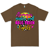 Cacao summer nights and race track lights Premium Tee - JahusDesignShop