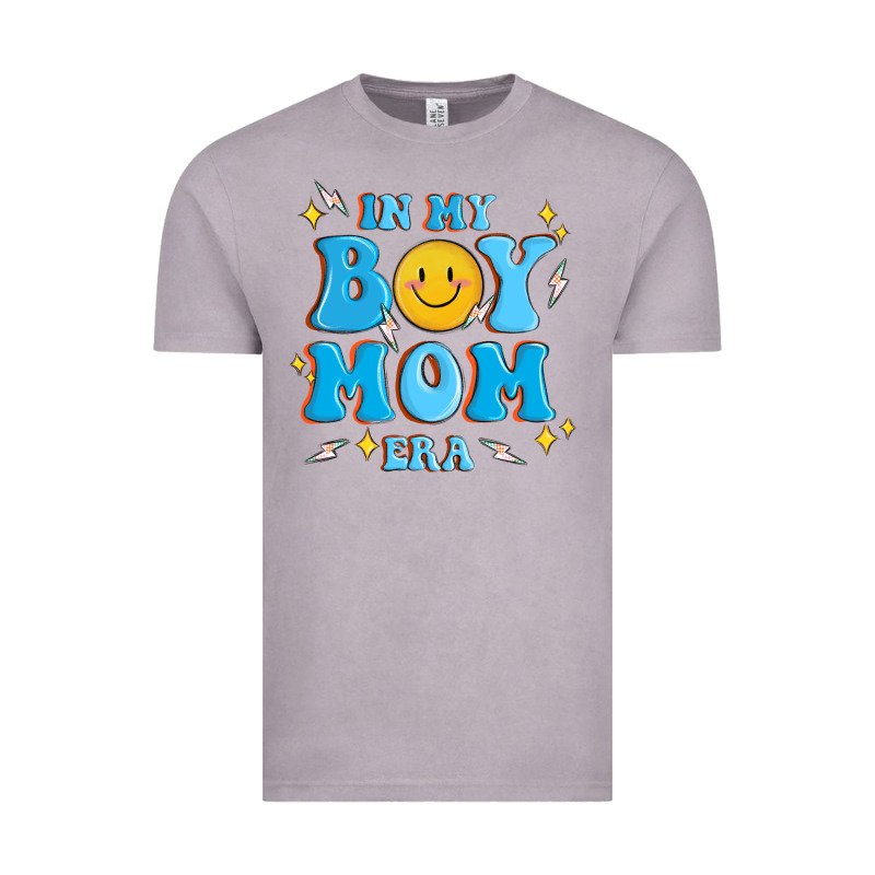 In My Boy Mom Era Vintage Tee by MaliasSmallBusiness | Teevron
