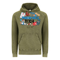 Vintage Olive pharmacy tech Vintage Hoodie - MaliasSmallBusiness