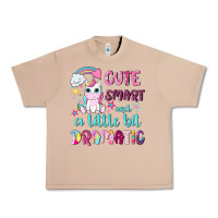 Burro cute smart and a little bit dramatic with unicorn Urban Heavy Tee - NancyCooperArtShop