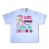 Grape Ice cute smart and a little bit dramatic with unicorn Urban Heavy Tee - NancyCooperArtShop