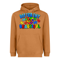 Meerkat Different is beautiful Autism Heavyweight Hoodie - CowGirlArtShop