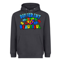 Smoke Different is beautiful Autism Heavyweight Hoodie - CowGirlArtShop