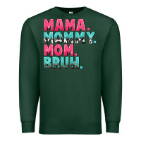Sports Green Mama Mommy Mom bruh Mother's Day Premium Sweatshirt - CowGirlArtShop