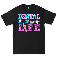 Black dental life with teeth Premium Tee - AdoDesignShop